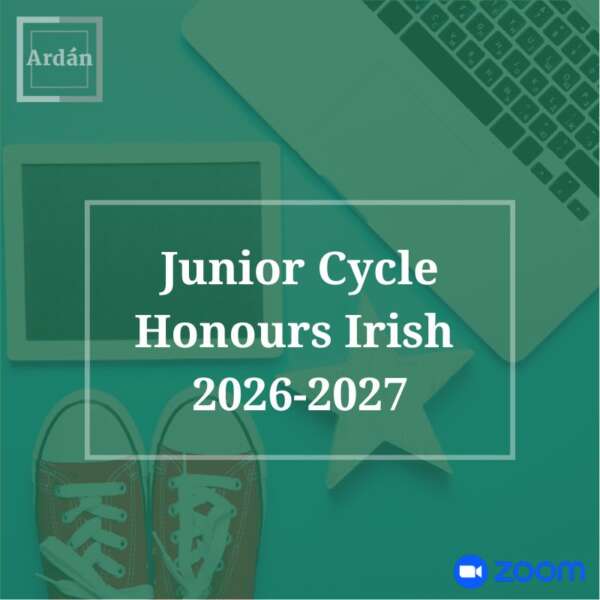 Junior Cycle Honours Irish 2026 2027